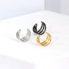 Stainless Steel Ear Cuffs Fake Piercing Clip on Earrings Women Men Minimalist Cartilage Non Piercing Jewelry - Image 3