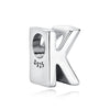 Silver Charms Beads 12 Zodiac A-Z Letters Virgo Aries Fit Bracelets Necklaces Jewelry For Women - Image 40