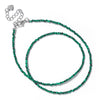 Stone Beads Necklace 2mm Round Faceted Beaded Necklace Crystals Amethysts Necklaces for Women Collarbone Chain - Image 8