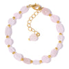 Multicolor Bead Bracelet with Square Spacer Details and Stone-Look Options - Image 14