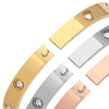 Stainless Steel Enamel Bangle in 4 mm or 6 mm Width - Image 15