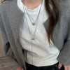 Minimalist Long Teardrop Charm Pendant Necklace for Women Autumn Winter Sweater Chain Y2K Accessory Jewelry Gift - Image 21