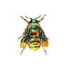 Insect Bumble Bee For Women Kids Girls Jewelry Gold Color Yellow Green Enamel Brooches - Image 7