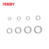 Noeby Stainless Steel Split Rings Heavy Duty Fishing Double Ring for Jigging GT Game High Strength Pull 130kg Sea Fishing Tackle - Image 1