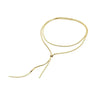 316L Stainless Steel Jewelry 134cm Pull Adjusting Charm Flat Snake Chain Choker Necklaces Pendants For Women - Image 30