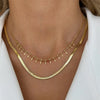 Boho Multilayer Gold-plate Artificial Pearl Crystal Chain Necklace For Women Female Vintage Star Sequin Pendant Jewelry - Image 5