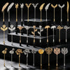 Simple Clothes Decorative Accessory Maple Ginkgo Leaf Feather Deer Eagle Rabbit Bee Lotus Flower Badge Long Brooch Pins Ornament - Image 3