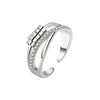 Smjel Ring Fidget Spinner Rings Adjustable for Women Rotating Freely Spinning Accessories Jewelry Gifts - Image 25