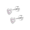 Butterfly and Heart Stud Piercing Earrings in Multiple Motifs - Image 9