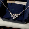 Multi Cubic Zirconia Pendant Necklace Women Engagement Wedding Necklaces Silver Color Jewelry Drop Ship - Image 4