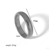 Gold Plated Stainless Steel Elastic Bracelet for Women Personality Hiphop Punk Cuff Party Jewelry - Image 11