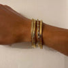 Punk Gold Color Bangles for Women Men Stainless Steel Metal Bracelets Bohemian Jewelry Accessories Gift - Image 3
