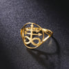 Leviathan Cross Satan Ring for Men Women Church of Satanic Symbol Talisman Amulet Demon Devil Signet Rings Jewelry - Image 8