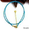 2MM Mini Stone Beads With Amethyst Tiger Eye Aquamarine Crystal Necklace for Men and Women Charm Jewelry - Image 12
