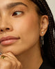 Gold Plated Posts Drop Dangle Chain Earrings for Women Dangling Chain Studs Ball Threader Earscapes Earrings - Image 2