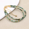 3MM Double Layer Africa Jasper Beads Magnetic Strand Bracelets Bangles Elegant Beaded Bracelet Women Jewelry Gifts - Image 4