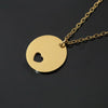 10pcs Lot 304 Stainless Steel Gold Color Love Heart Necklaces for Women Chokers Festival Party Gift Jewelry - Image 9