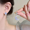 Earrings for Girls Asymmetrical Shining Star Moon Orecchini Donna Kolczyki - Image 10