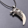 Fang Tooth Amulet Jewelry Spike Wolf Tooth Men Necklace - Image 7