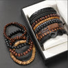 12Pcs Vintage Woven Leather Bracelet Set For Men Women 8 Shape Tiger's Eye Braided Bracelets Daily Wear Punk Jewelry - Image 14