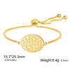 Islamic Ayatul Kursi Oval Bracelet for Women Allah Teardrop Link Bracelets Arabic Muslim Quran Calligraphy Charm Bracelet - Image 13