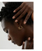 Stainless Steel Twisted Hoop Earrings for Women Pvd Gold Plated Geometric Metal Jewelry - Image 15
