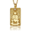 22 Style Classic Tarot Card Pendant Necklace Double Sided Zircon Tarot Necklace Major Arcana Empress Sun Star Sign Women Jewelry - Image 7