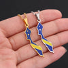 Curacao Map Flag Pendant Necklace Stainless Steel For Women Girls Gold Silver Color Charm Femal Choker Jewelry Gift - Image 6