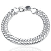 Silver Cute Buckle Side Chain Bracelet for Women Men Charm Party Gift Wedding Jewelry - Image 6