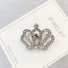 Metal Alloy Zircon Crown Brooch Lapel Suit Shirt Collar Pins Rhinestones Royal Pearl Brooches for Women Accessories Jew - Image 22