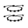 Lucky Knots Bracelets Handmade 7 Knot Black Red String Bracelet Braided Adjustable Bracelet Lover Friendship Bangle Lucky Bangle - Image 5