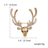 Rinhoo Cute Full Rhinestone Deer Brooches For Women Year Decorative Imitation Pearl Animal Elk Lapel Pins Christmas Jewelry - Image 20