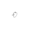 Adjustable Open Acrylic Crystal Butterfly Ring For Women Kpop Silver Color Zircon Finger Ring Party Jewelry - Image 6