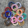 3Pcs Bohemain Acrylic Bamboo Stackable Bracelets Set for Women Marble Color Stretchy Resin Tube Beads Bracelet Bangles Jewelry - Image 46