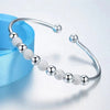 Silver Charms Bangles For Women Design Sparking Gypsophila Star Bracelets Party Wedding Jewelry - Image 11