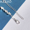 Gold Bracelet Silver Heart Beads Box Chain Bracelet For Women Charms Jewelry Wedding Gift - Image 6