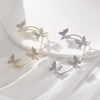 Butterfly Ear Cuff Clip with Crystals No Piercing - Image 17