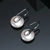Baroque Button Freshwater Pearl Ear Spoon Style Earrings Silver Classic Elegant Gifts for Women - Image 5