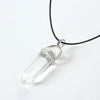 Hexagonal Column Quartz Necklaces Turquoises Pink Crystal Pendent Necklace For Women Chain Stone Choker Jewelry - Image 9