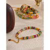 Colorful Stone Beads Chain Handmade Bracelet Bangle Bohemia Stainless Steel Y2K Jewelry Gift - Image 5