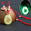 Chinese Style 12 Zodiac Pendant Necklaces Luminous Crystal Animal Necklace Man Woman Adjustable Red Rope Chain Jewelry Gift - Image 14