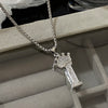 26 Letters A-Z Zircon Crown Pendant Necklace for Women Men Punk Initial Alphabet Necklaces Hip Hop Choker Chain Jewelry - Image 12