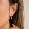 Zircon Droplet Pendant Necklace Ring Bracelet Earrings Set For Women Gold Pvd Plated Stainless Steel Jewelry - Image 3
