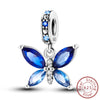 Silver Charm Beads Glowing Luminous Firefly Butterfly Pendant for Bracelet Charm Jewelry - Image 22