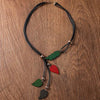 Bohemian Ethnic Wood Leaf Pendants Necklace Vintage Handmade Retro Statement Necklaces for Women Daily Wear Jewelry - Image 7