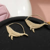 Two Tone Color Whale Shark Fish Hoop Earrings For Women Lovely Chic Dangle Earrings Party Gift - Image 6