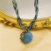 Multilayer Beads Chain Crystal Gem Stone Pendant Necklaces Boho Statement Jewelry - Image 41