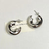 Geometric Irregular Thick Metal Round Earring Simple Chunky Hollow Hoop Earrings for Women Minimalist Jewelry Gift - Image 8
