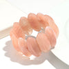 Vintage Acrylic Amber Elastic Geometric Bracelets Bangles for Women Stretchy Resin Big Cuff Bracelet Jewelry - Image 19