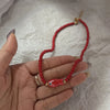 Ceramic Fish Charm Necklace with Colorful Beads in a Choker Style - Image 9